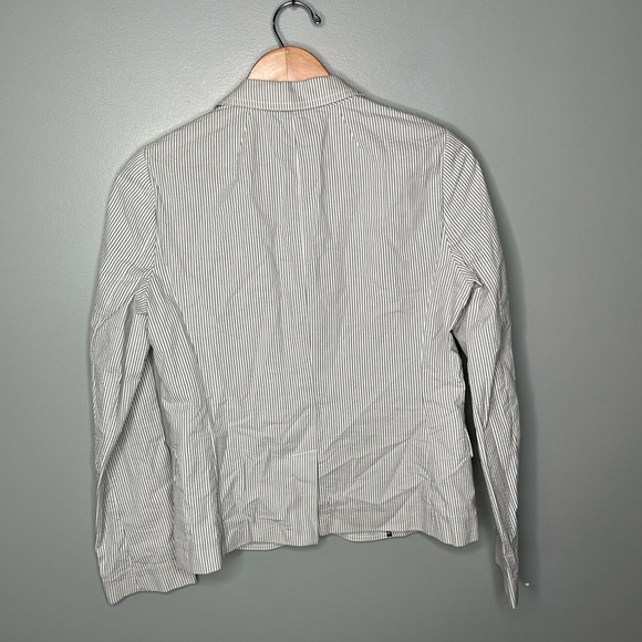 J. Crew Schoolboy Blazer Seersucker Nautical Stripe - Picture 3 of 12